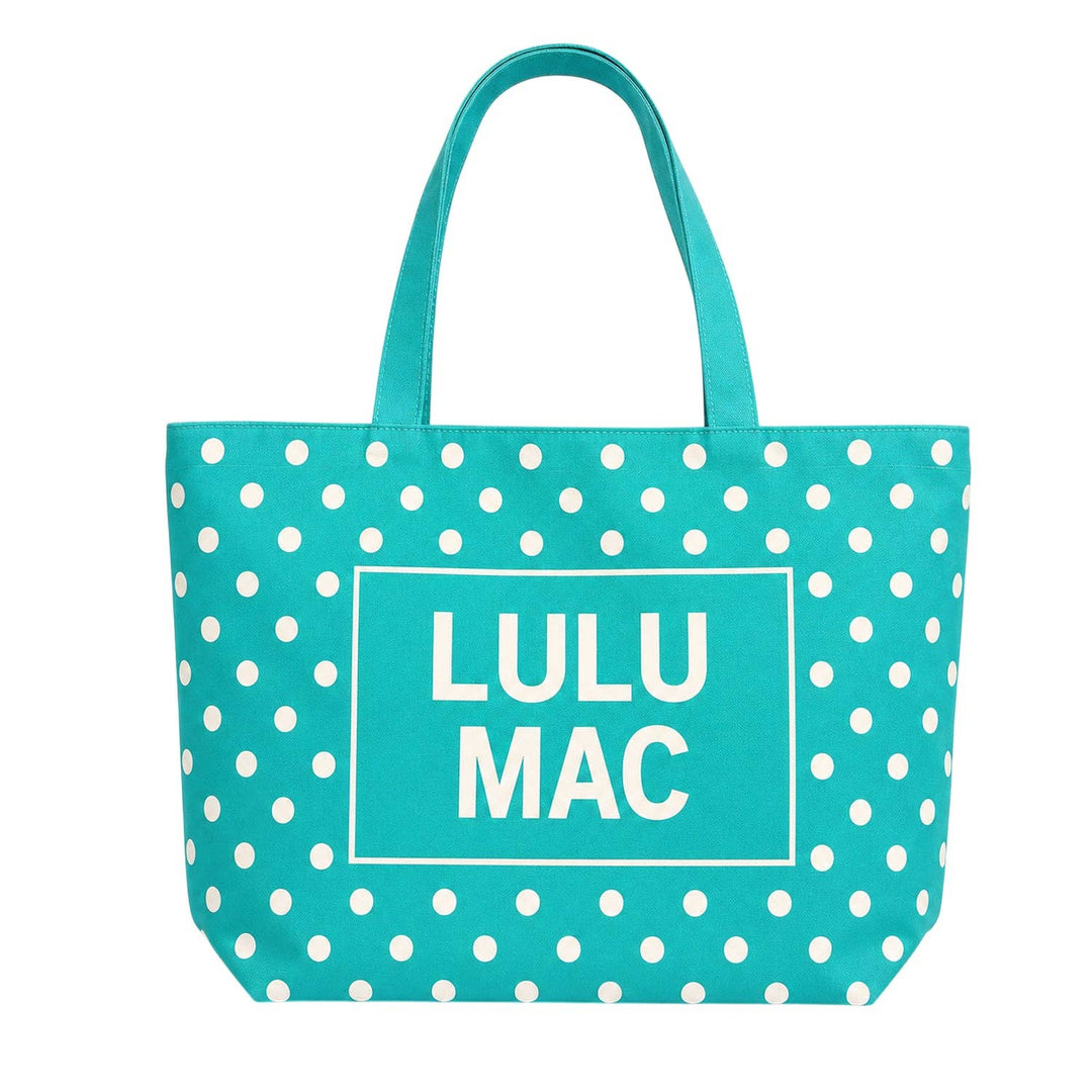 Girlie Girl Originals - Lulu Mac Canvas Tote PD-BG-1002-MINT DOT
