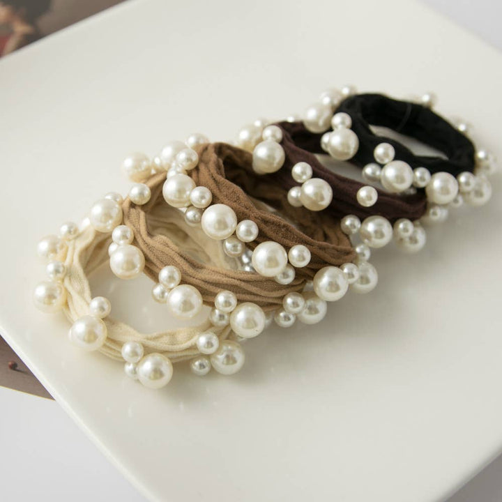 Seamless Pearl Hair Tie