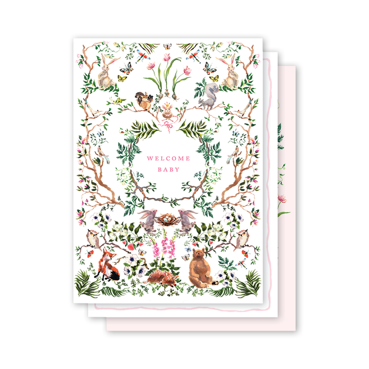 Dogwood Hill - Woodland Pink Milestone Cards: Milestone Cards - Set of 15