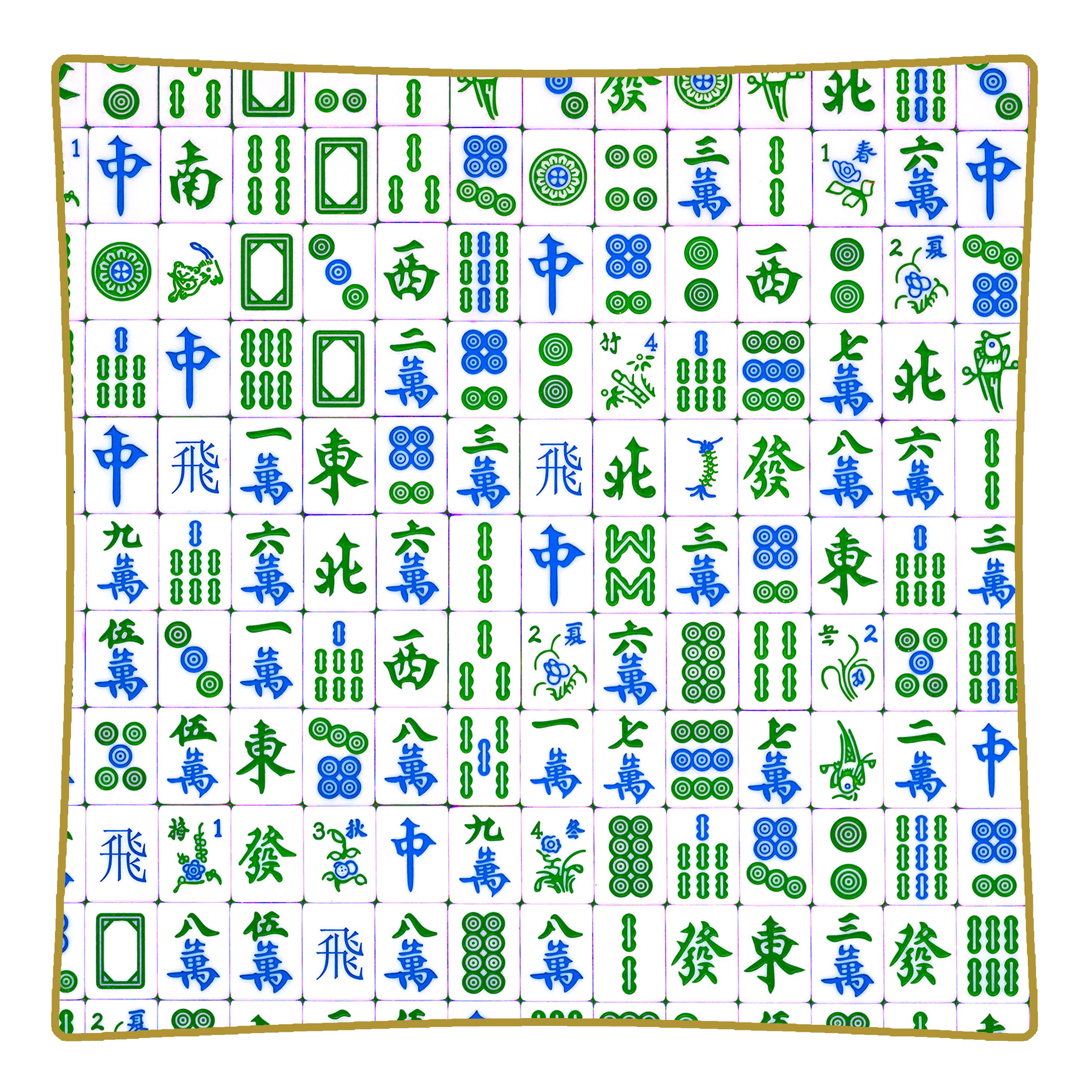Marye-Kelley Mahjong Plate - Thumbnail 2