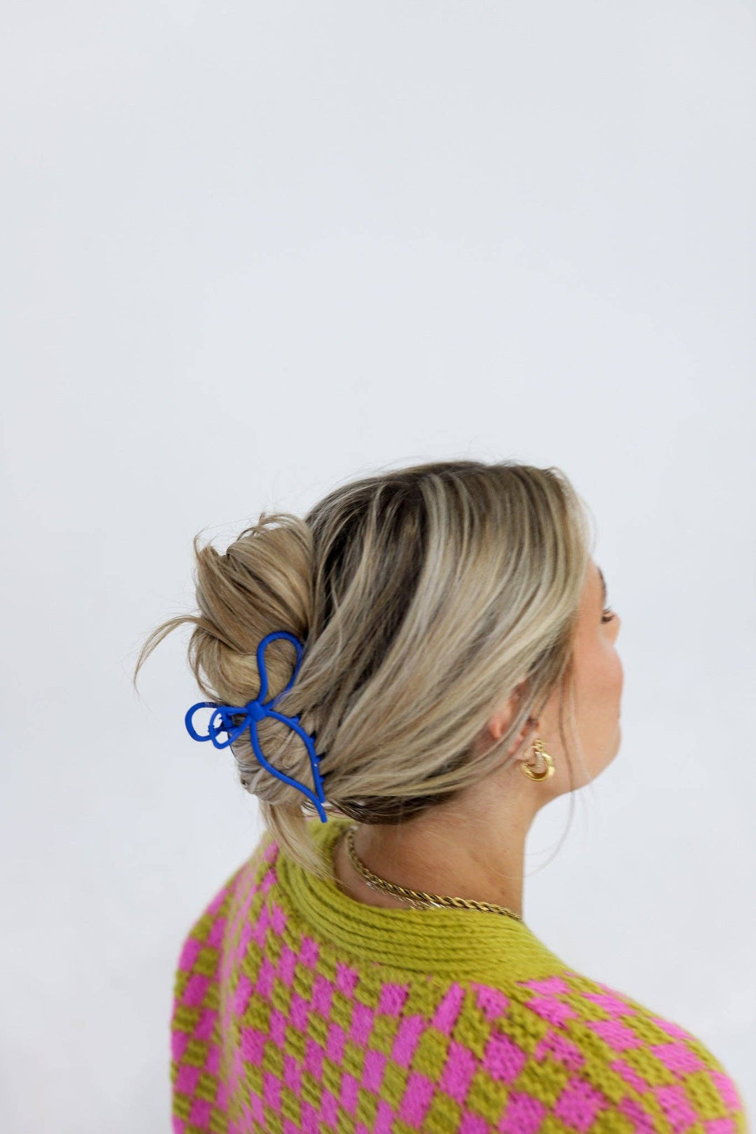 KAXI - THE METAL BOW CLAW ( 13 COLORS ): GREEN