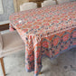 Don Lino Fall print tablecloth, 72 x 132 in