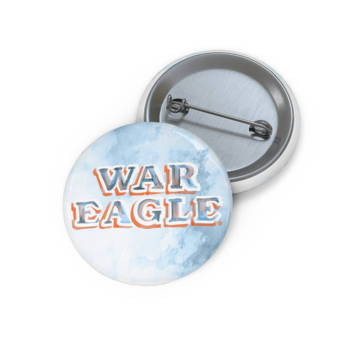 Gracefully Made Art - Auburn University "War Eagle" Game Day Button