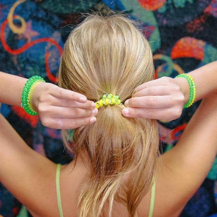 TELETIES - Spiral Hair Coils | Large | Glow For It