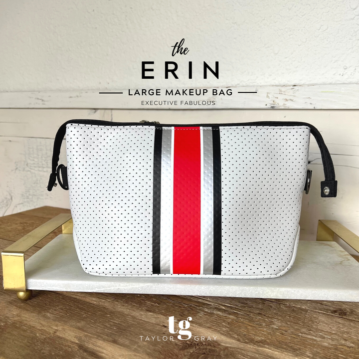 TAYLOR GRAY - The Erin Large Neoprene Makeup Bag | shoptaylorgray