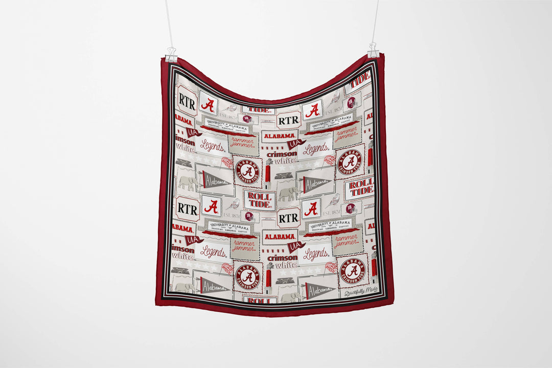 Gracefully Made Art - Alabama Silk Scarf