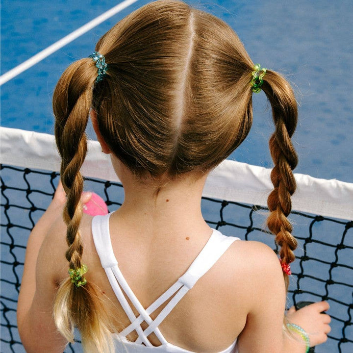 TELETIES - Spiral Hair Coils | Tiny | Summer Brights Hair Ties