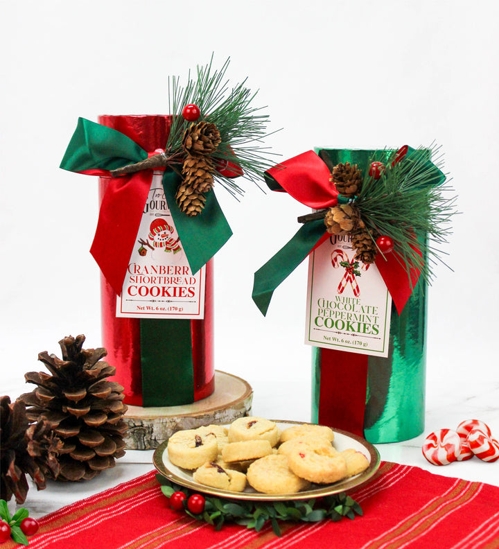 Too Good Gourmet - Christmas White Chocolate & Cranberry Shortbread Cookies: Cranberry Shortbread