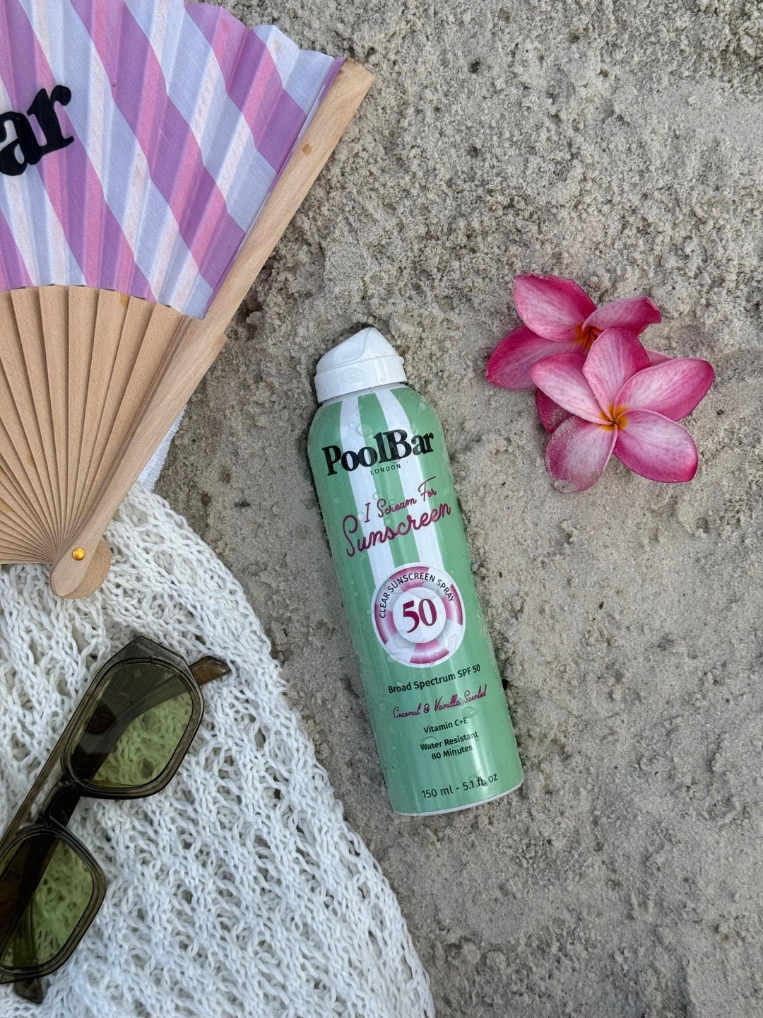 PoolBar London - SPF 50 Clear Sunscreen Spray