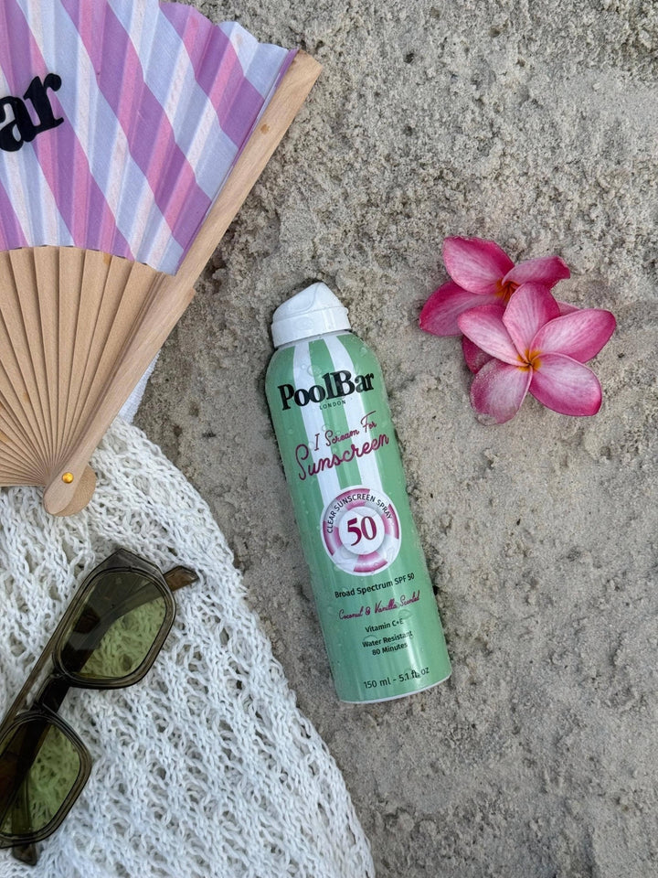 PoolBar London - SPF 50 Clear Sunscreen Spray