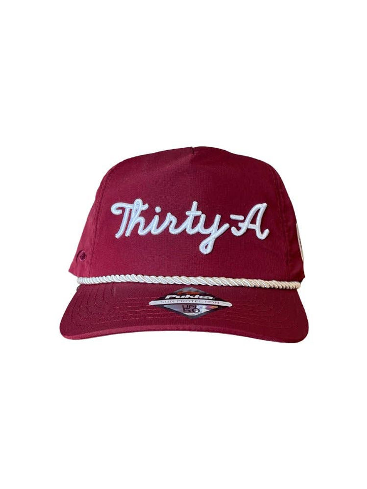 30A Gear - Thirty-A Script Hat With SEC Colorways: Auburn