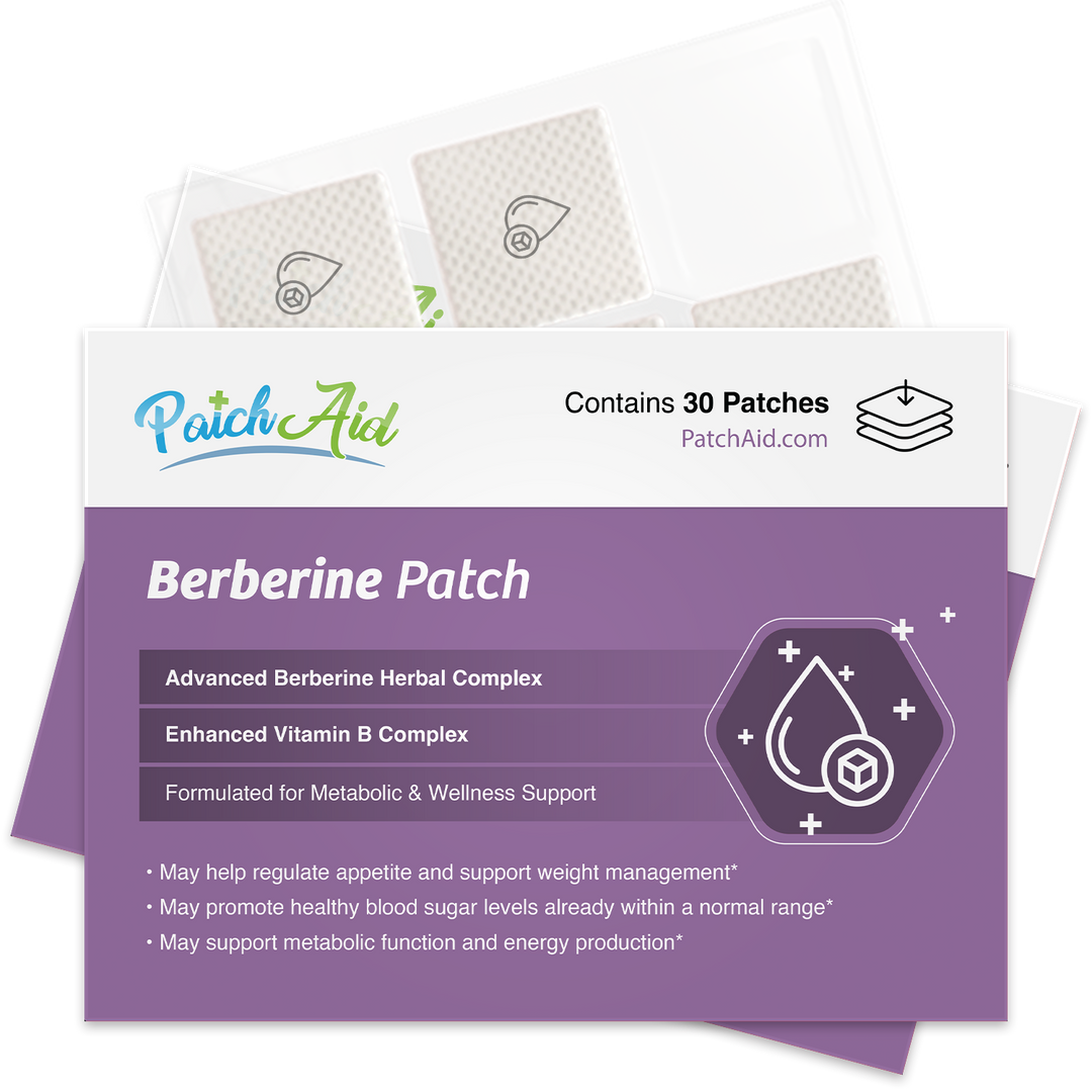 PatchAid - Berberine Patch – GLP-1 Support & Appetite Control: One Patch