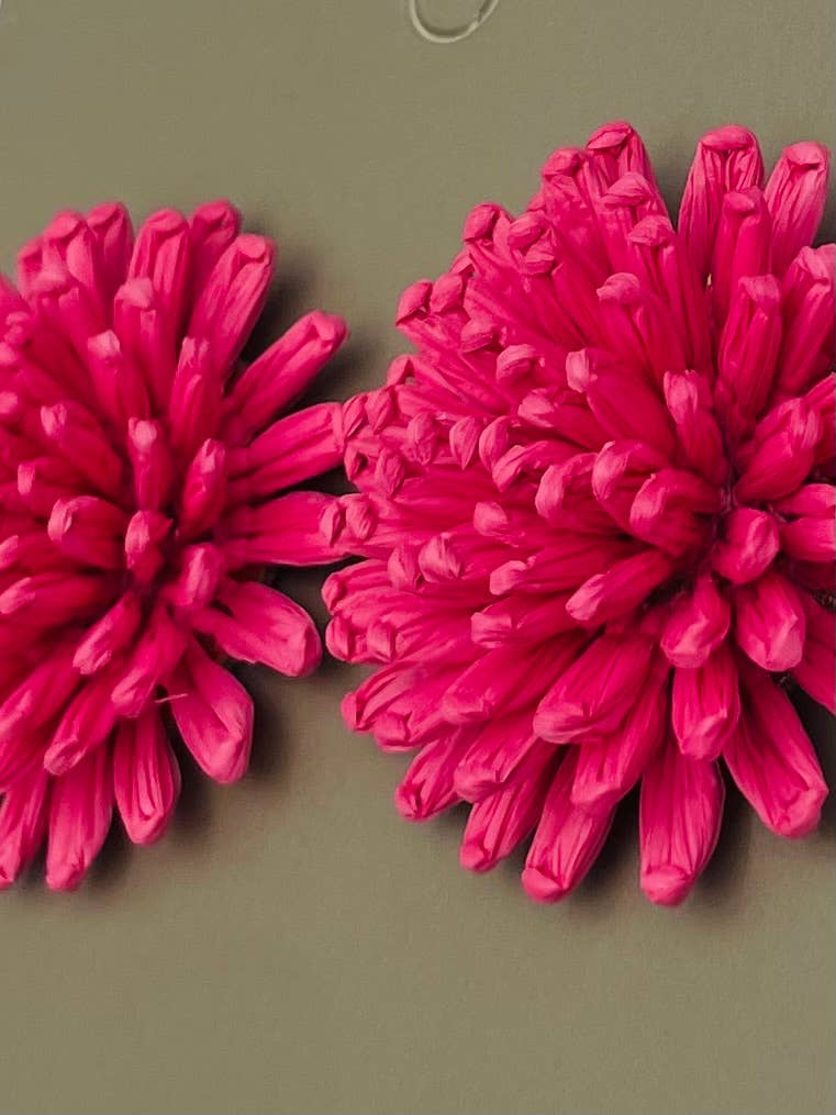 TWO FORTY TWO - SPRING - Charming Floral Stud (pink) BER874