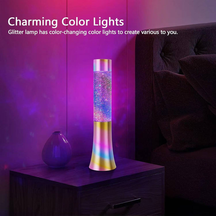 Tech Mod Lava Lamps – Glitter Purple