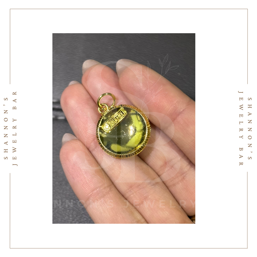 Shannon's Jewelry Bar - CHANEL Charm Zipper Pull Gold CC Round 20mm