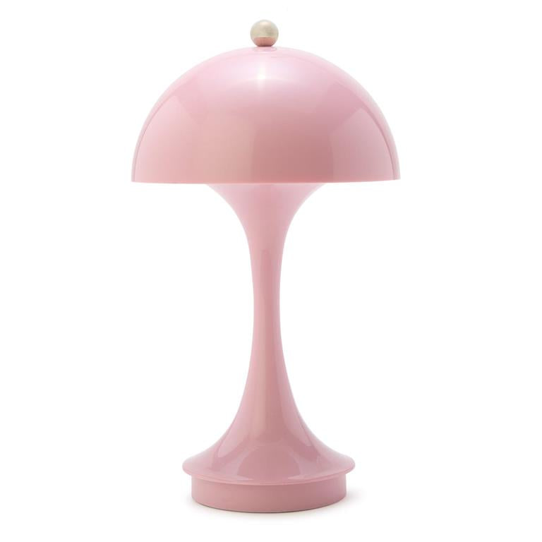Pink Mushroom LED Portable Cordless Table Lamp in Gift Box