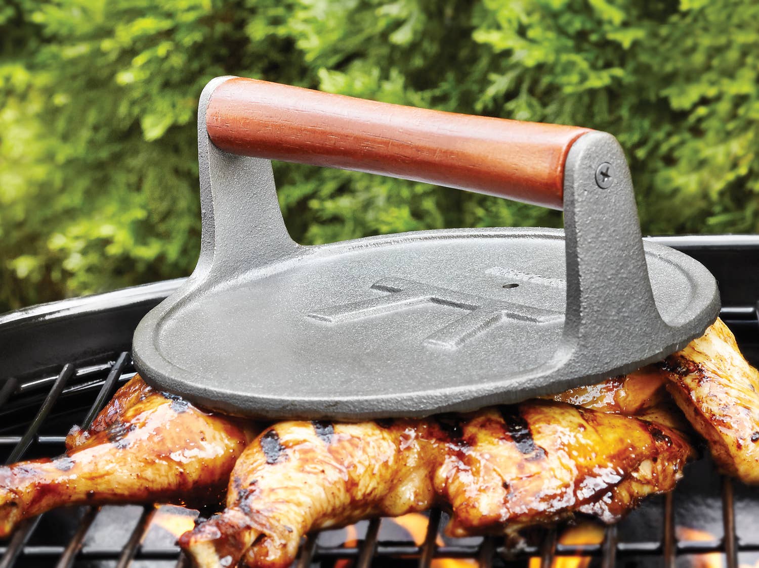 Outset Round Grill Press