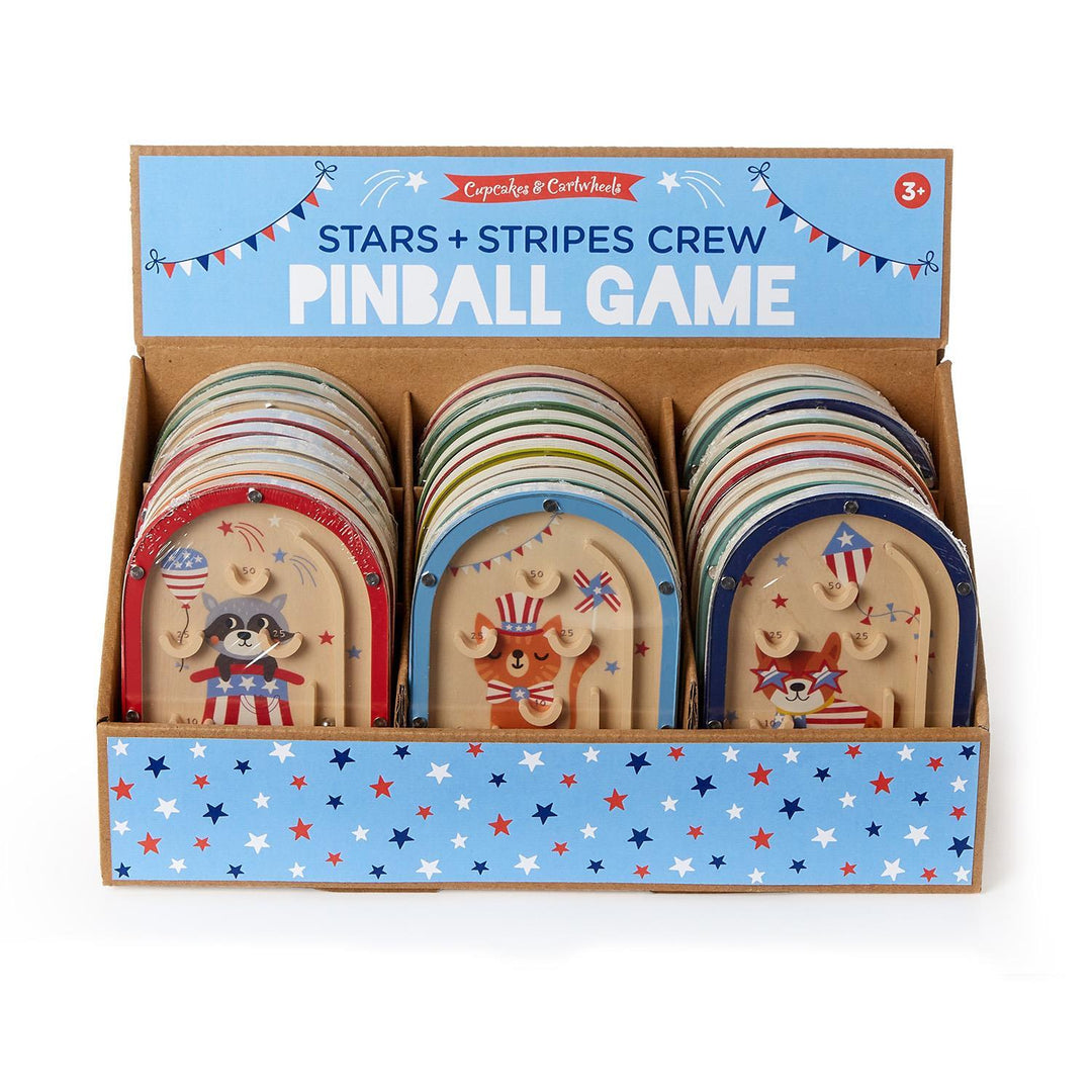 Stars and Stripes Crew Pinball Game
