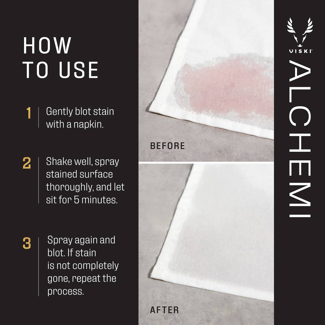Viski - Alchemi™ Wine / Juice / Coffee Stain Remover - 4 oz or 8 oz: 8 oz