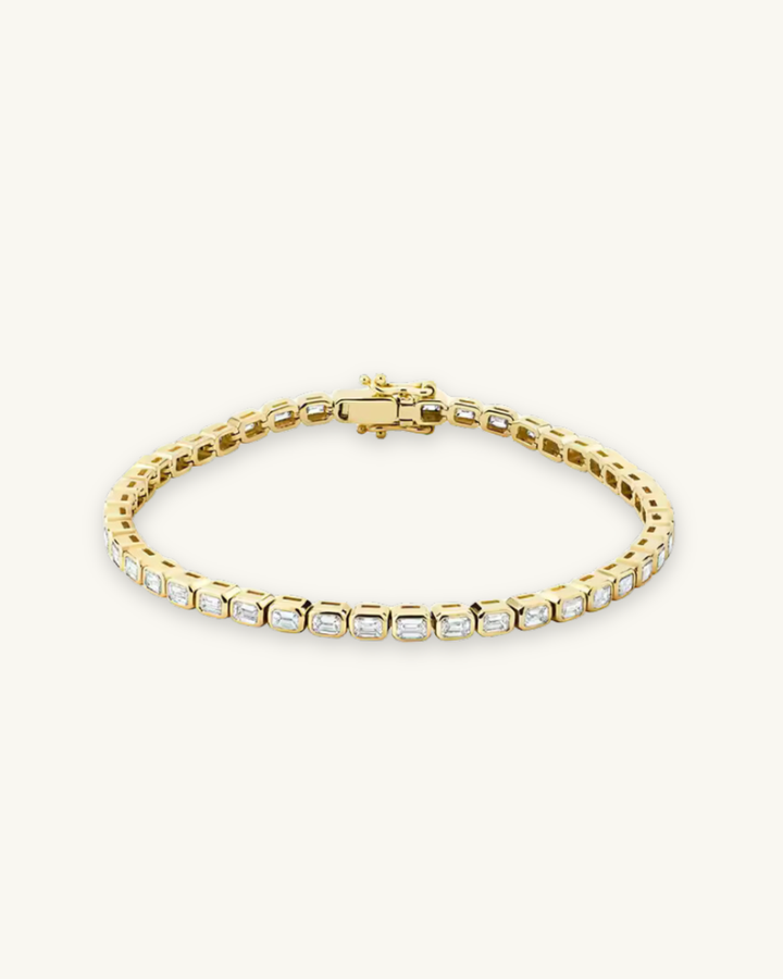 C&C LUXURY CO. - Luxe Bezel Tennis Bracelet