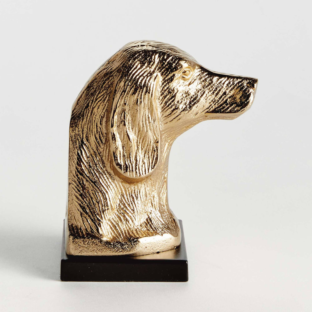 Napa Home & Garden - Distinguished Dog Bust Sculpture - Handcrafted Single