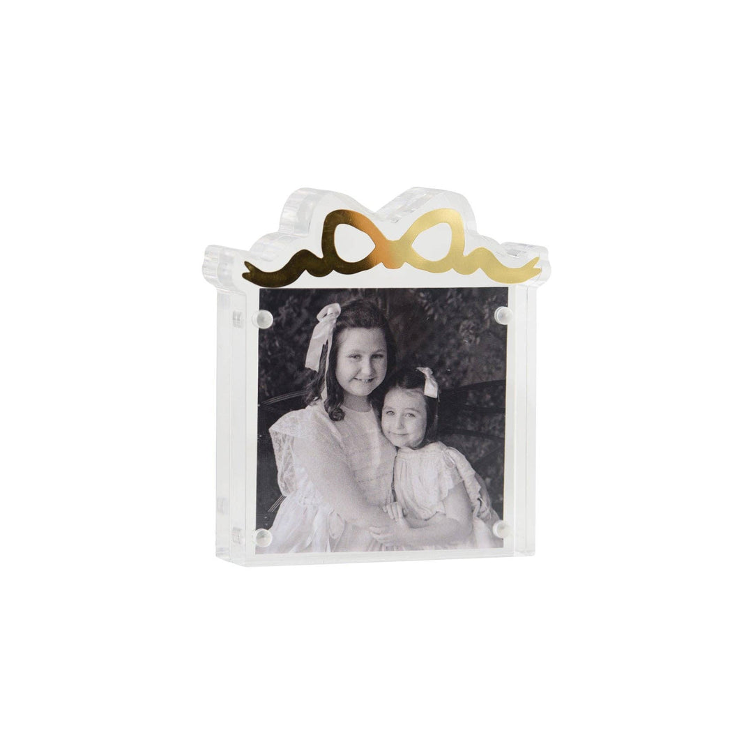 Over the Moon Gift - Acrylic Little Bow Frame