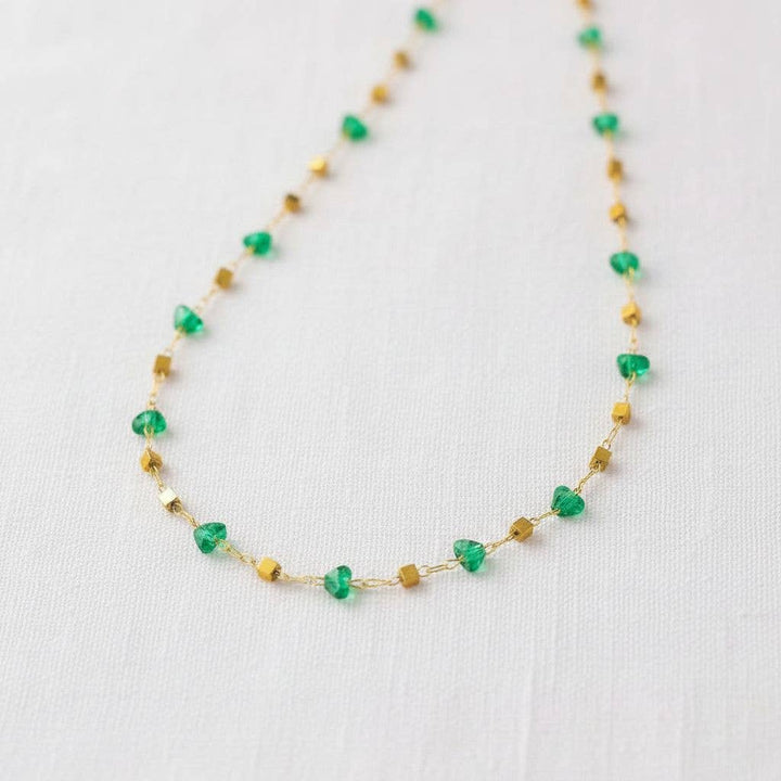 paperln - Pearl Heart Shell Necklace: A23