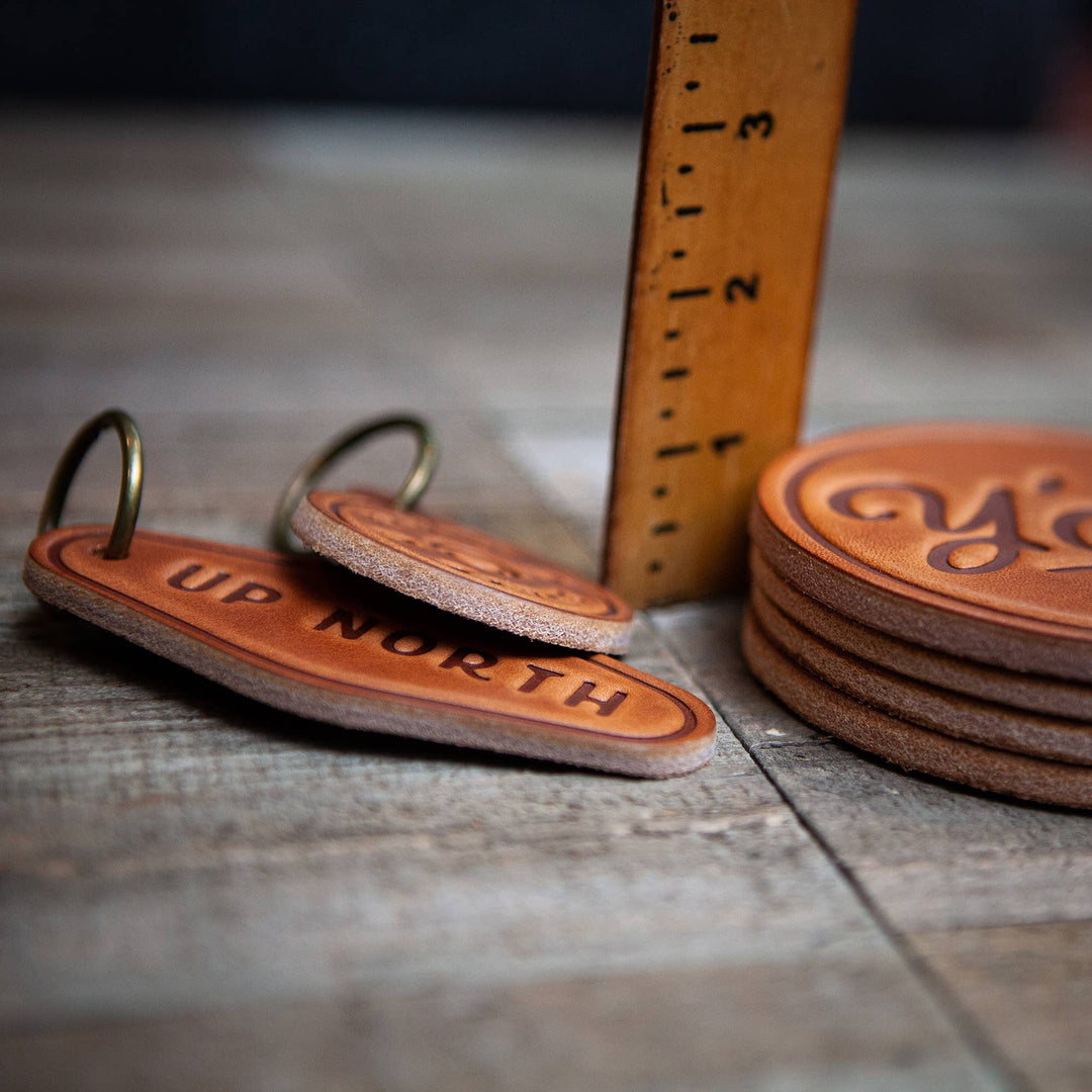 Sugarhouse Leather - Bourbon Break Leather Coaster