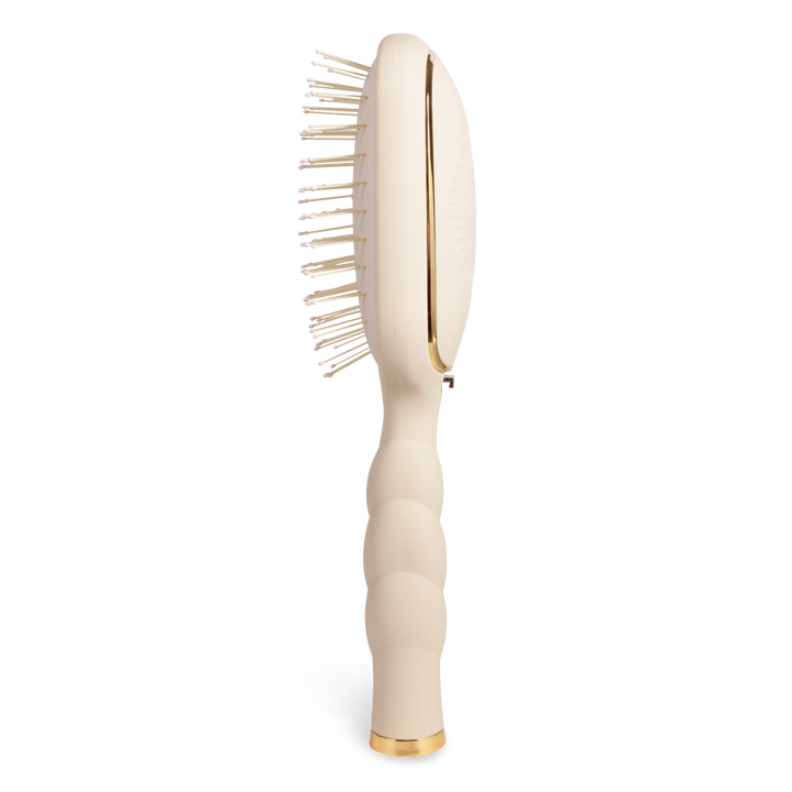 TELETIES - Detangler Hair Brush for Fine Hair - Tan