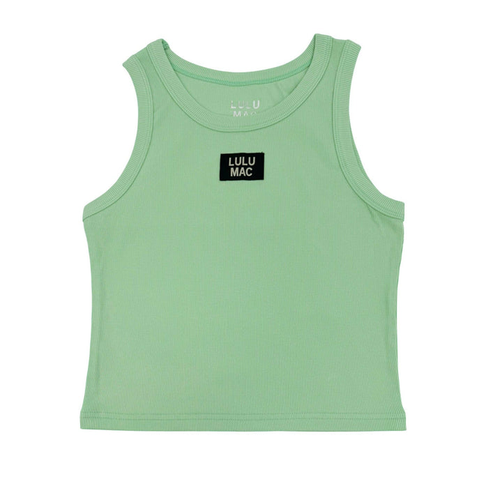 Girlie Girl Originals - DD-TANK MINT LULU MAC SOLID TANK TOPS: MINT / XSmall