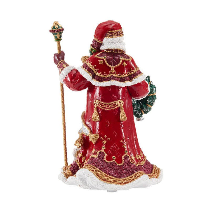 Fitz and Floyd® Mikasa® Pfaltzgraff® - Fitz & Floyd Noel Holiday Santa Musical Gift Box Pkg: RED / RESIN