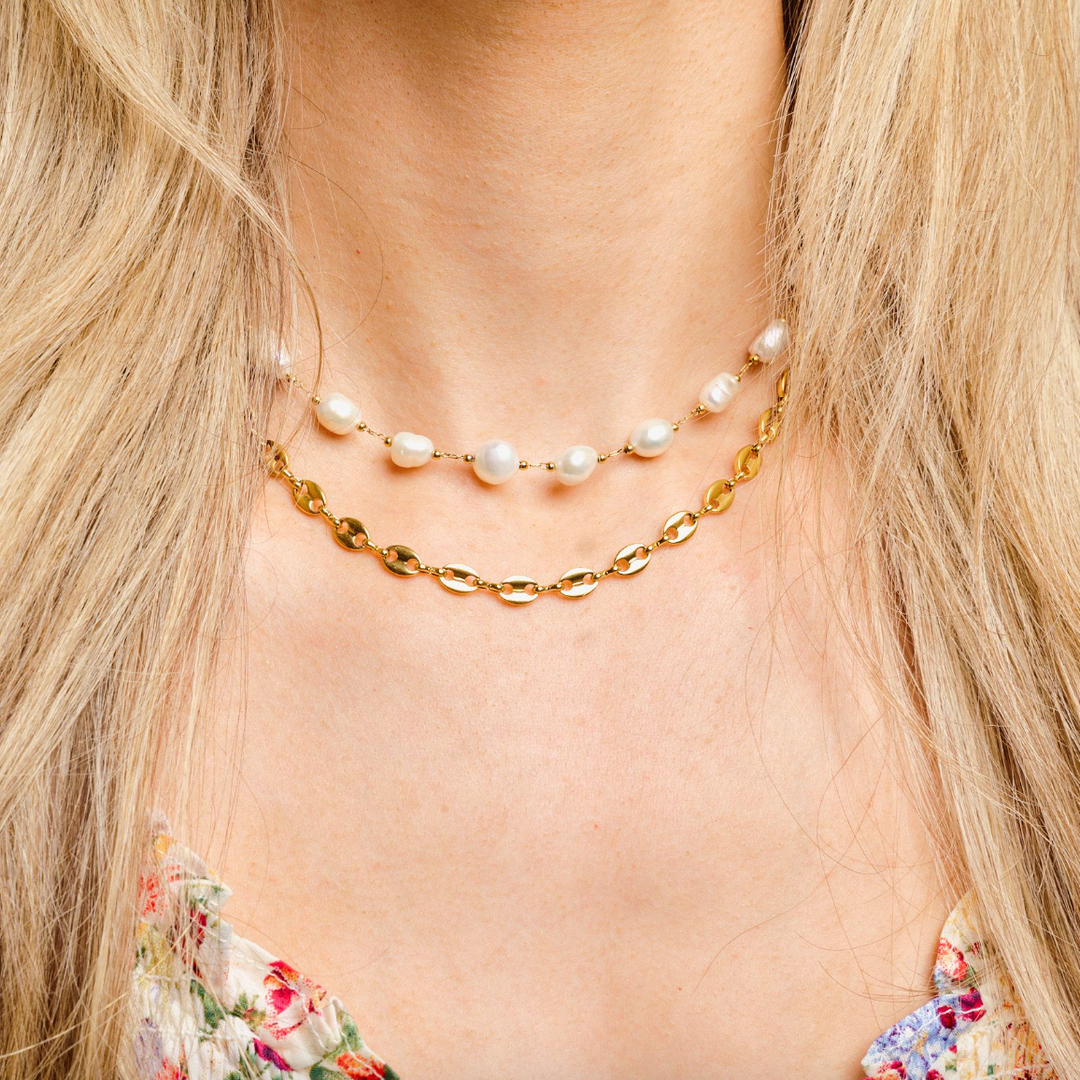 Nikki Smith Designs - Lucia Pearl Choker