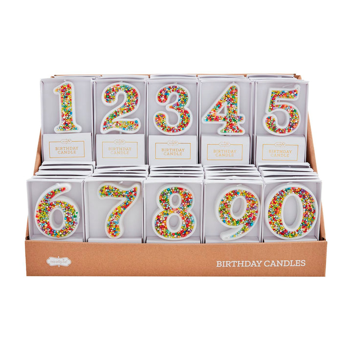 Number Birthday Candles