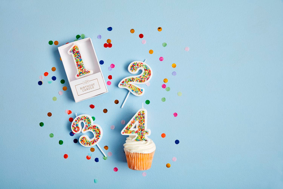 Number Birthday Candles