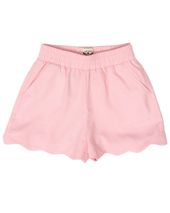 Laura Pink Twill Shorts