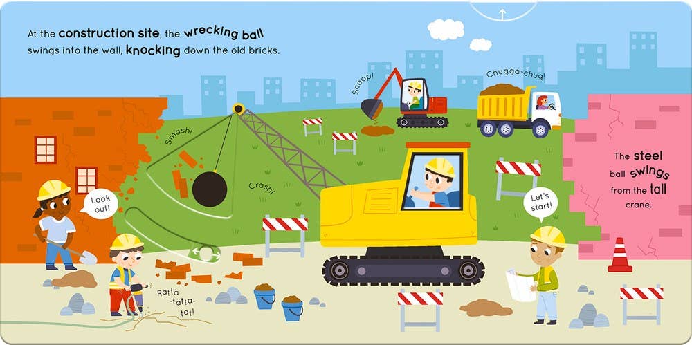 Independent Publishers Group - Diggers - Interactive Kids' Board Book: Board Book / 8 / 7 x 7 x 0.70