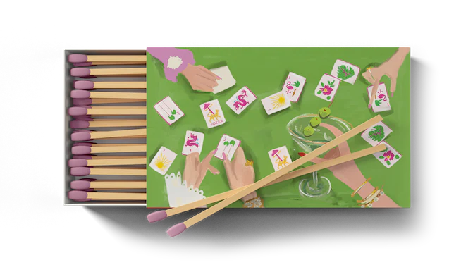 Rebecca Illustrated - BAMS CLUB MAHJONG-Matches
