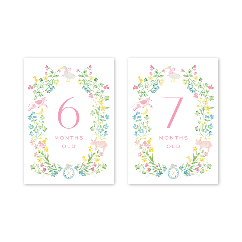 Dogwood Hill - Mother Goose Milestone Cards