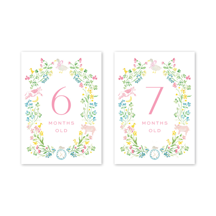 Dogwood Hill - Mother Goose Milestone Cards