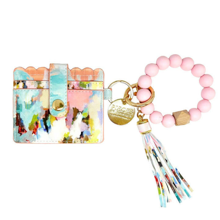 Laura Park Designs - Brooks Avenue Keychain Wristlet Wallet: One Size