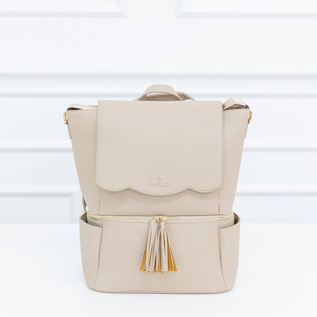 Hollis - Diaper Bag: Nude
