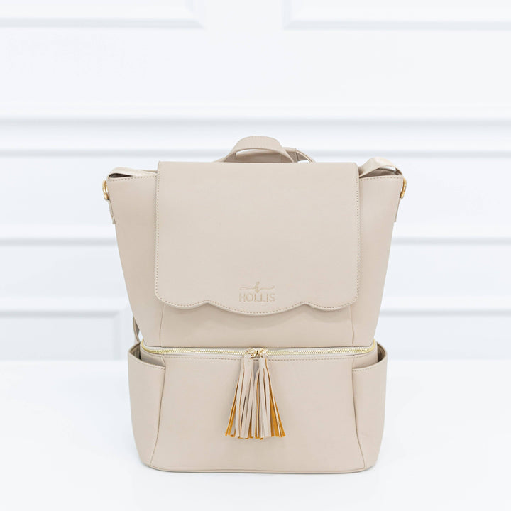 Hollis - Diaper Bag: Nude