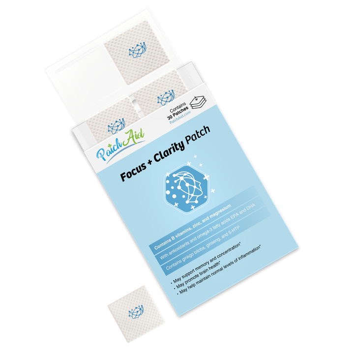 PatchAid - Focus and Clarity Patch - Cognitive & Memory Function: 1-Pack
