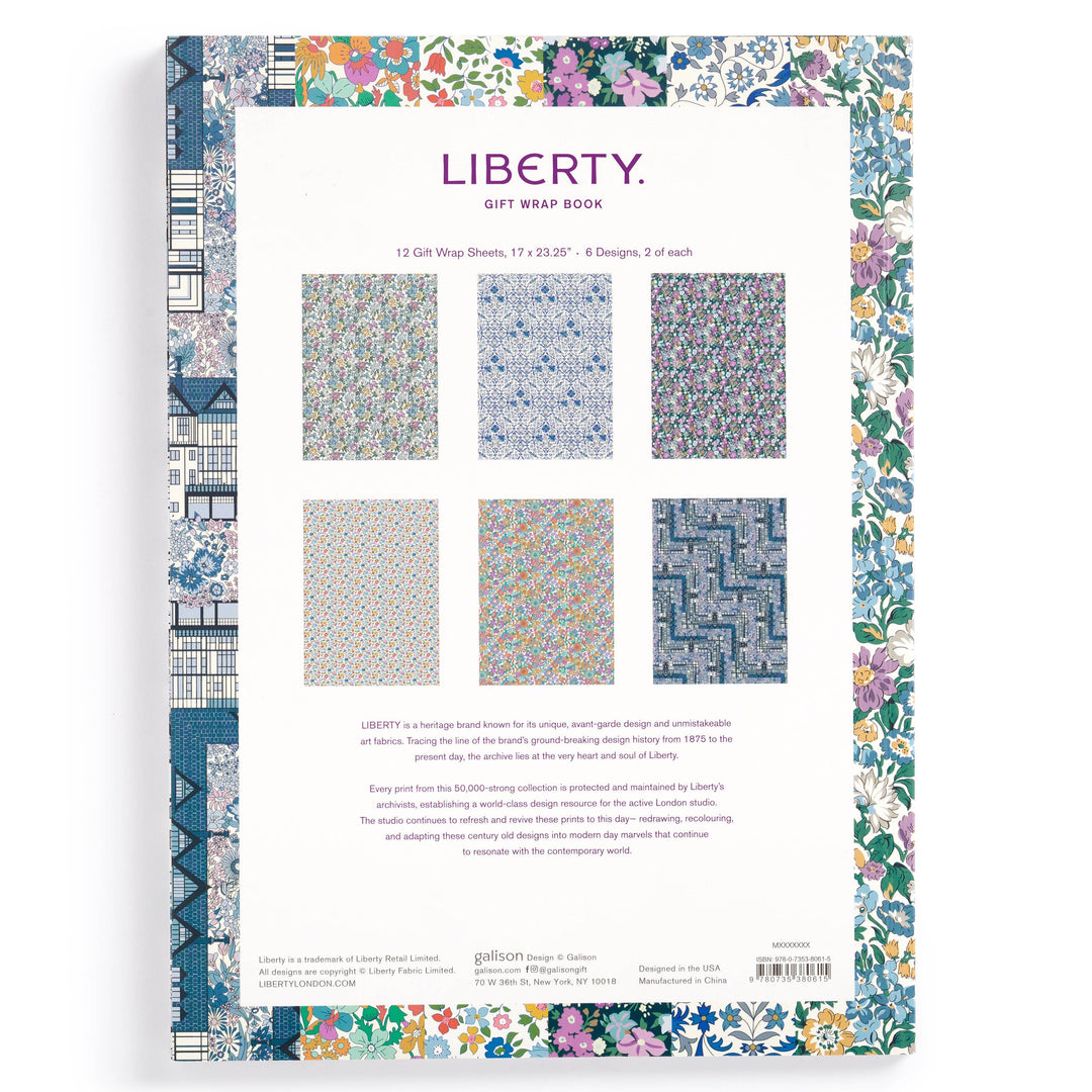 Chronicle Books - Liberty Gift Wrap Book