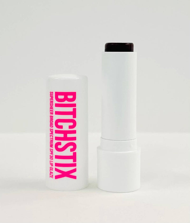 BITCHSTIX - SUPERSHEER LIP GLAZE Blackberry - SPF30 Broad Spectrum