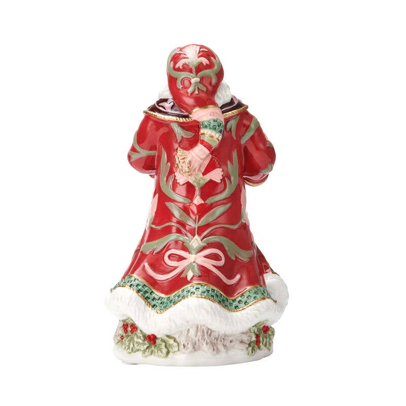 Fitz and Floyd® Mikasa® Pfaltzgraff® - Fitz & Floyd Chalet 10.25in Santa Musical Gift Box Pkg