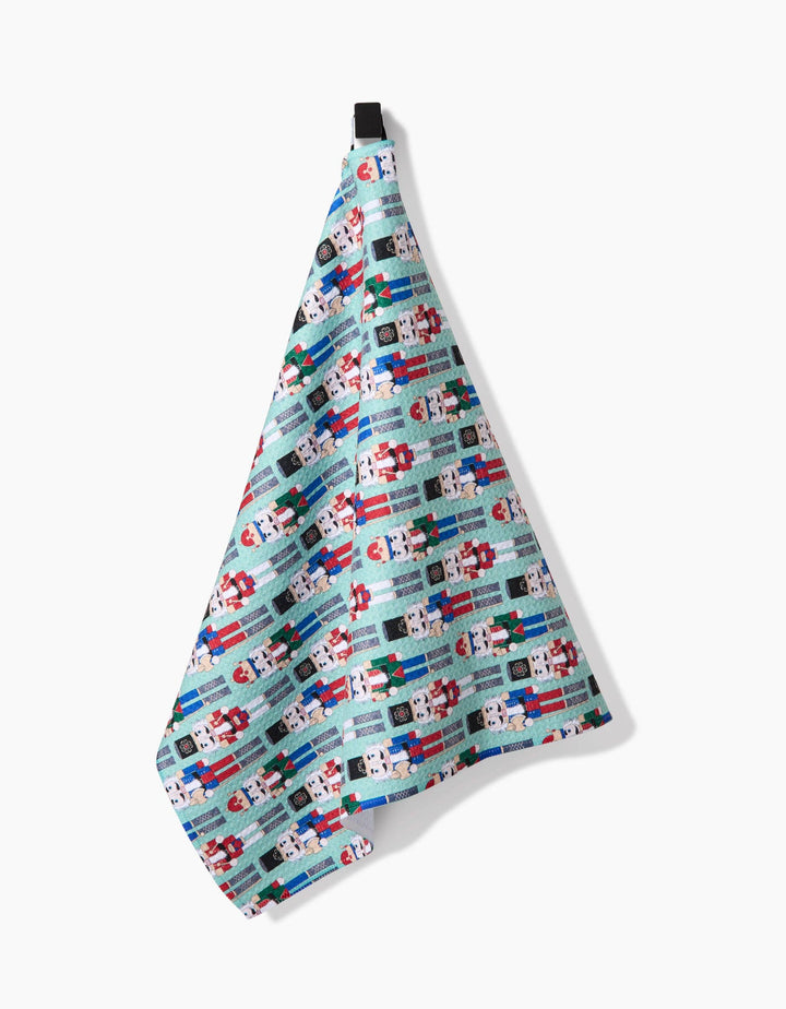 Geometry - Nuts Cracking Tea Towel