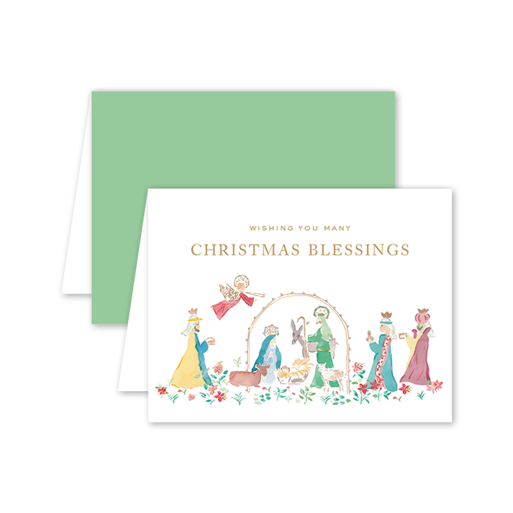 Dogwood Hill - Christmastide Bright: Single Card