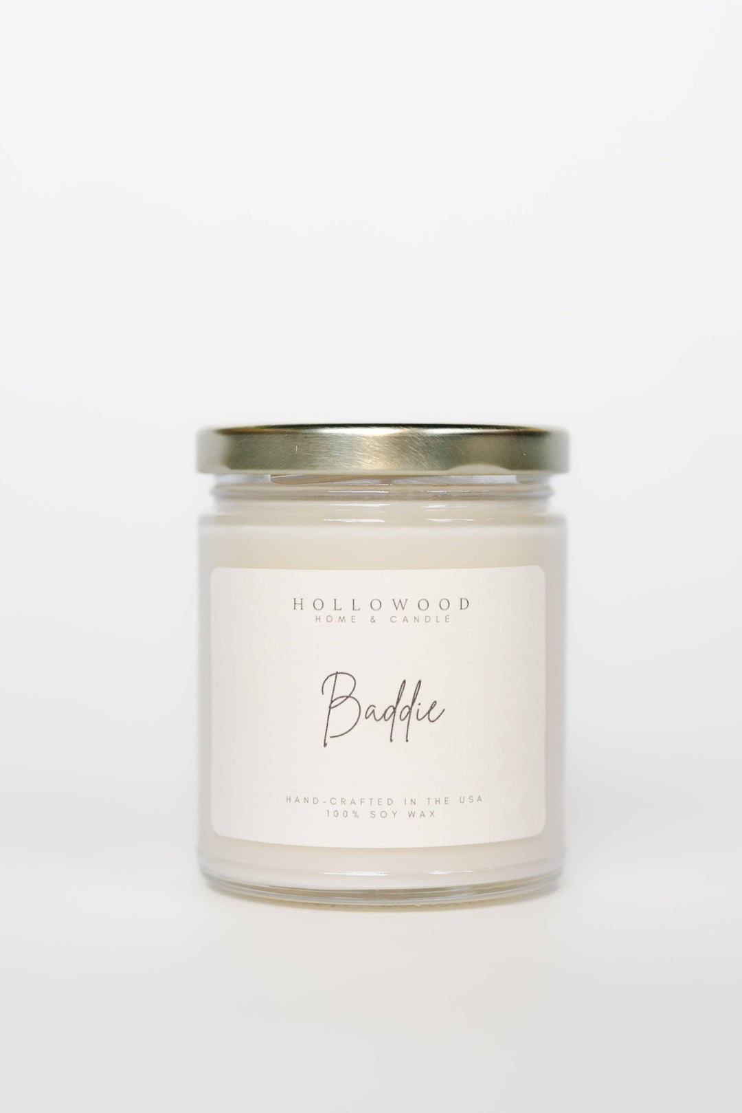 HOLLOWOOD FRAGRANCE - BADDIE | SUMMER | 8OZ CANDLE: 8 OZ