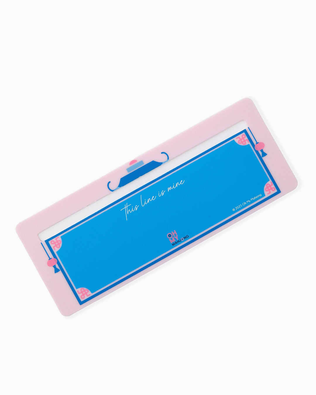 Oh My Mahjong - Light Pink Line Finder